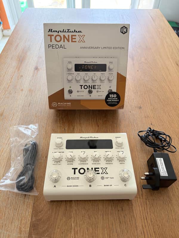 IK Multimedia TONEX Anniversary Limited Edition Pedal 2024 - White image 1