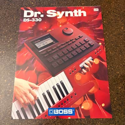 Boss Dr. Synth DS-330 Flyer -1992