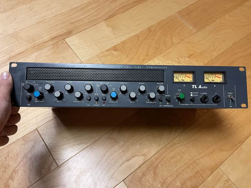 TL Audio C-1 Classic Series Dual Valve Compressor 1990s - Blue