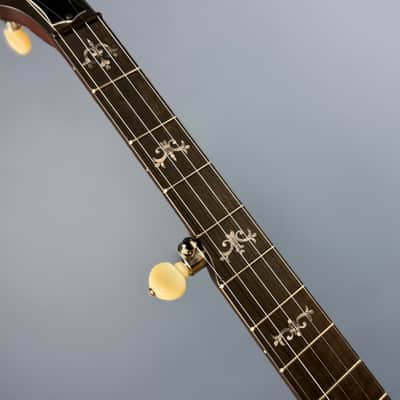 Custom Deering Sierra Maple 5-String Banjo Dark Eagle II Stain image 11