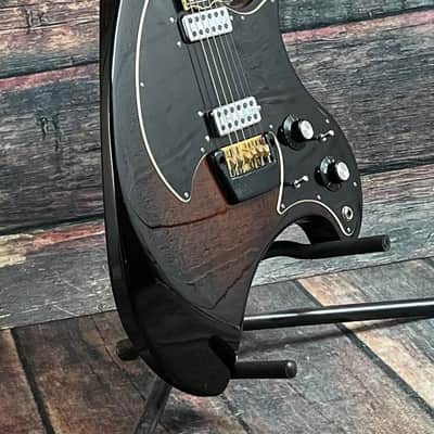 Used Ovation 1973 Deacon Electric Guitar with Matching Ovation Case- Sunburst image 3