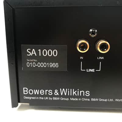 Bowers and Wilkins SA1000 Amplifier image 3