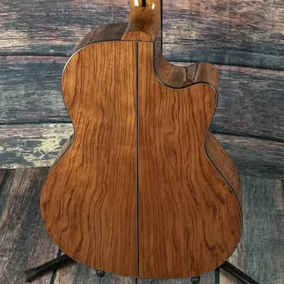 Used Kremona Left Handed Fandango FG630CW Crossover Classical Guitar with Case image 4