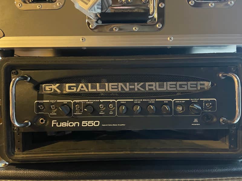 Gallien-Krueger Fusion 550 - Black image 1