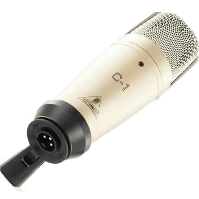BEHRINGER C1 MICROFONO DA STUDIO A CONDENSATORE + CUSTODIA image 3