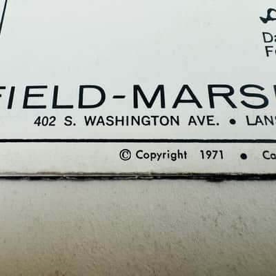 West Laboratories Foldout Poster 1971 Bild 3
