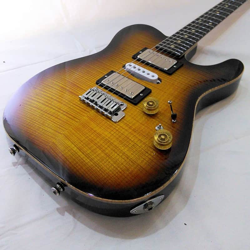 Tom Anderson Hollow T Drop Top Desert Sunset with Binding image 1