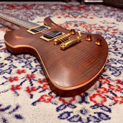2010 B.C. Rich Mockingbird Archtop - Antique Violin Satin - Limited Run image 11