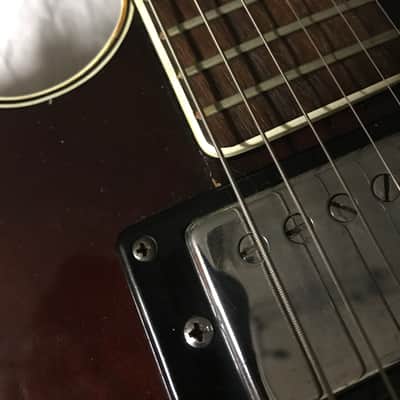 Ibanez Unbranded ES-335 Lawsuit Era Copy 1970s Sunburst image 6