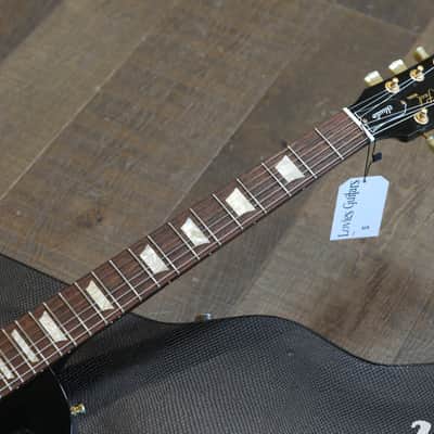 Lefty! 2009 Gibson Les Paul Studio Electric Guitar Black Ebony + OHSC image 8