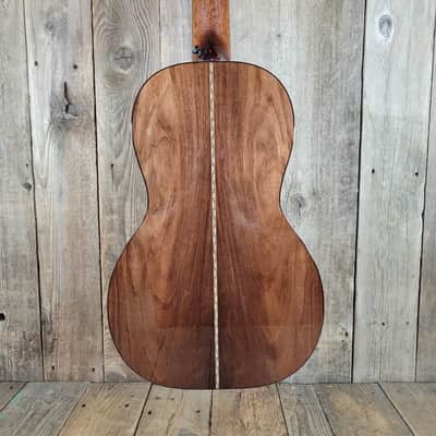 Preston Thompson Guitars Size 2 BA Brazilian Rosewood and Spruce Parlor Guitar with Calton Case - Natural image 3