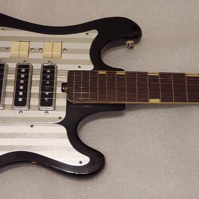 Vintage 1960's  Silvertone 4 Pickups Guitar image 2