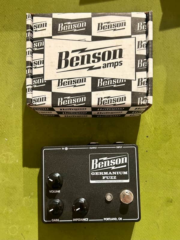 Benson Amps Germanium Fuzz 2021 - Present - Studio Black image 1