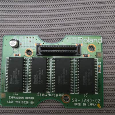 Roland SR-JV80-02 Orchestral Expansion Board 1990s - Green image 2