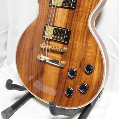 Epiphone Les Paul Custom Pro Koa 2019 with EpiLite case imagen 1