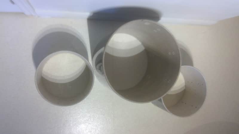 Vintage 1970's TAMA 3pc Black Zola Drum Shells 16x16,13' & 12' Great Projects image 1