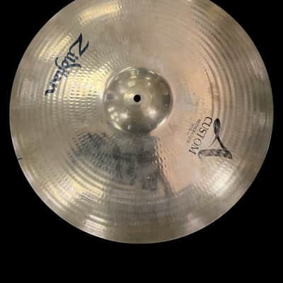Zildjian 20" A Custom Medium Ride Cymbal 2002 - Present - Brilliant image 1