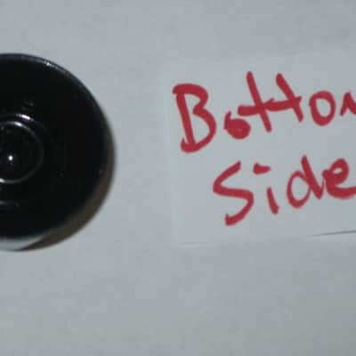 TWO new (open package) very near A+ genuine Gibson BLACK SPEED Knobs PRSK-010 (only 2 knobs from the PRSK-010 set are for sale - the other 2 knobs are NOT included) minor surface imperfections on top sides image 16