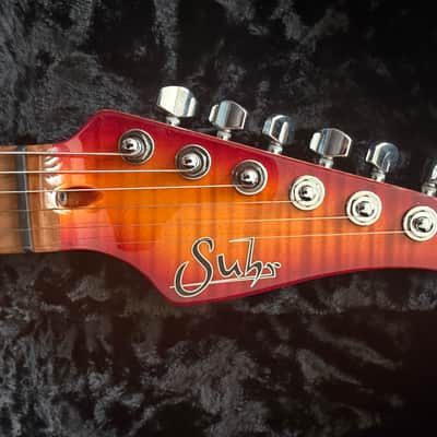 Suhr Modern Aged Cherry Burst Flame Maple Top/Swamp Ash Body **Stunning** image 4