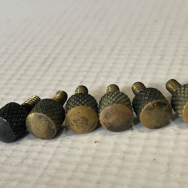 1980’s Kahler Fulcrum 2520 Fine Tuning Screws Black