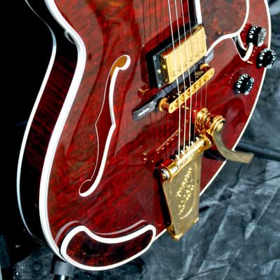Gibson Chet Atkins Country Gentleman 1996 Wine Red image 3
