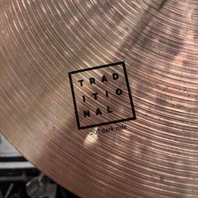 Istanbul Agop 20" Traditional Series Dark Ride Cymbal 2010s - Traditional image 2