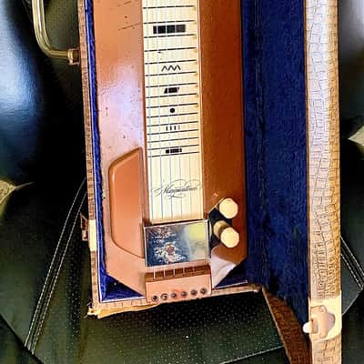 Magnatone Melodier 1949 Bronze Finish Steel Lap - w/OHSC image 5