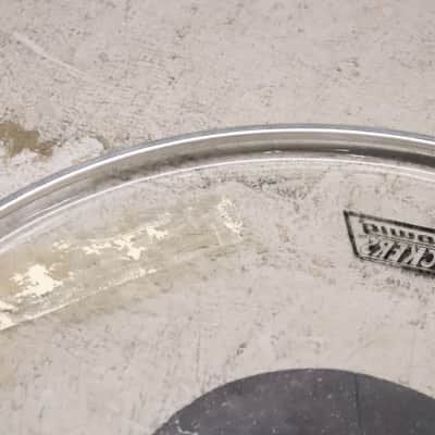 Ludwig 18" Rockers Clear Silver Dot Drum Head 1980's image 5