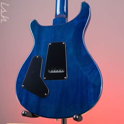 PRS S2 Custom 24 Electric Guitar Faded Gray Black Blue Burst image 7