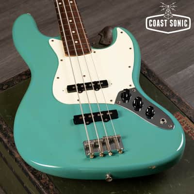 1994 Fender MIJ Jazz Bass Sonic Blue image 5