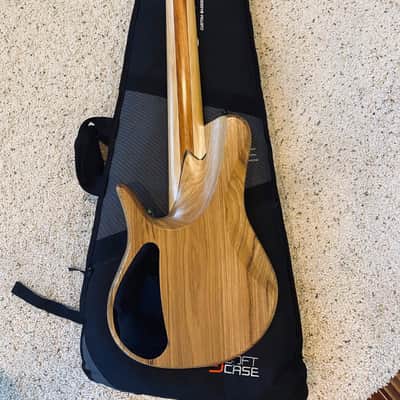 S. Martyn 32" Scale, 6-String Headless Bass Guitar 2010-2020 Natural image 2