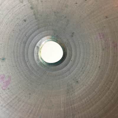 14" Vintage Italian Zanchi Revere Paper Thin Hi Hat Cymbals UFIP K 608g/636g #494 image 7