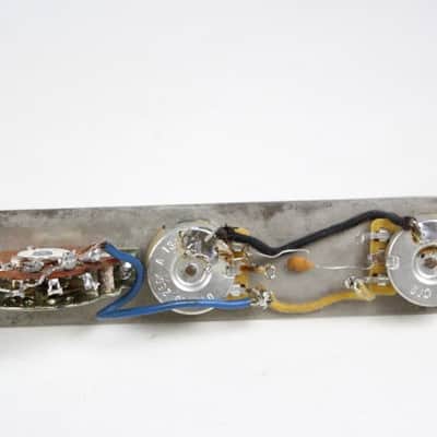 1978 Vintage Fender Telecaster Control Assembly ~Honest PATINA~ 1970s Tele image 4