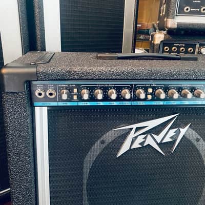 Peavey Bandit 112 Teal stripe Scorpion equipped 80’s image 4
