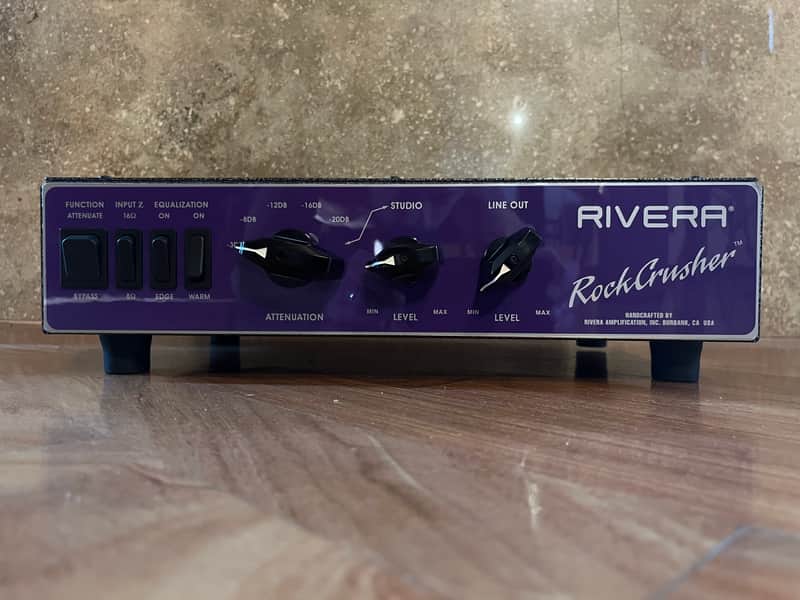 Rivera RockCrusher Power Attenuator and Load Box - Purple image 1