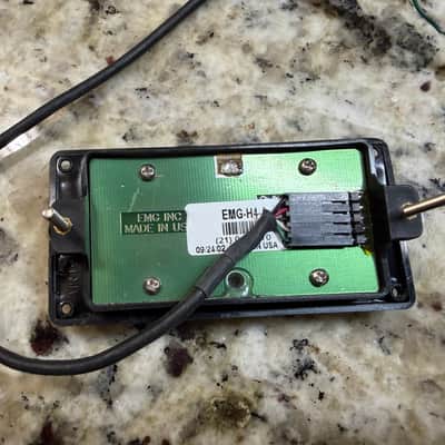 EMG H4-B Bridge HZ Passive Humbucker 2010s - Black image 4