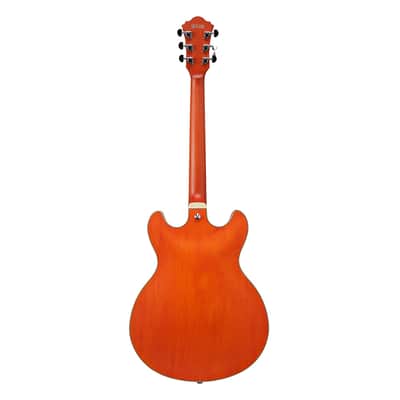 Used Ibanez AS73TTF AS Artcore Semi-Hollow - Transparent Tangerine Flat image 8