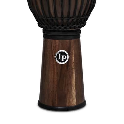 Latin Percussion LP 12 1/2" Rope Tuned Djembe - Siam Walnut (LP799-SW) image 2