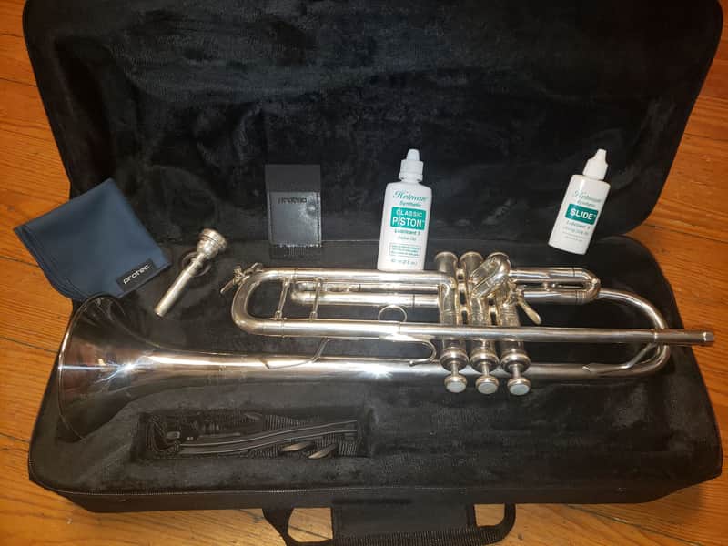 Vintage Bach Stradivarius 180S37T Silver Trigger Trumpet--Chem Cleaned, Serviced, Gorgeous! image 1