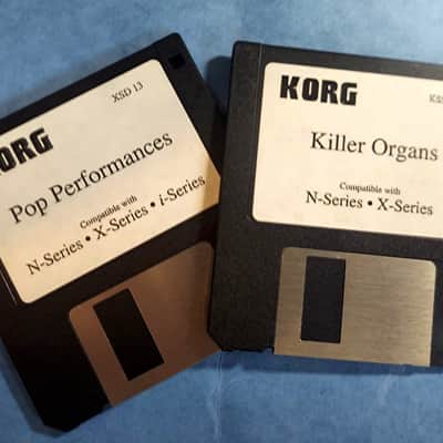Korg XSD Series Sound Collections for X3/X2/X3R, N364/N264 -KILLER ORGAN and POP