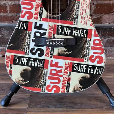 Fender 2008 Sonoran Surf Fever John Sevenson Acoustic Electric Guitar with gig bag image 1
