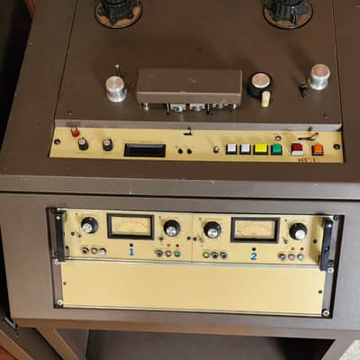 MCI 2trk & 24 trk 80s - Brown paint image 2