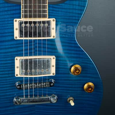 Gibson Les Paul Standard Double Cut 1998 - Blue Translucent / Trans Blue (COD 2079UG) image 5