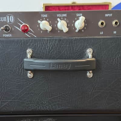 Laney CUB10 10-Watt 1x10" Tube Guitar Combo 2010s - Black image 2