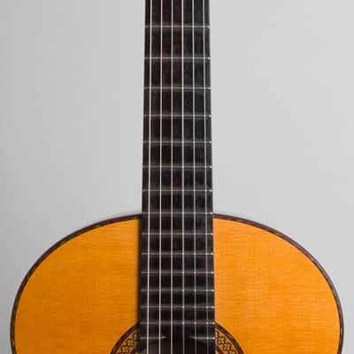 Jose Oribe  Calidad Suprema Model Classical Guitar (1990), original black hard shell case. image 8