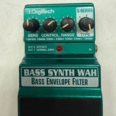 Digitech XBW X-Series Bass Synth Wah Auto Envelope Filter Guitar Effect Pedal image 2