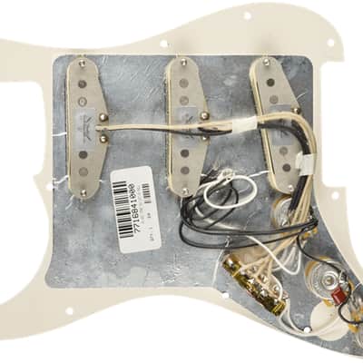Genuine FENDER Pre-Wired CUSTOM SHOP '69 Loaded TORTOISE SHELL Strat Pickguard image 9
