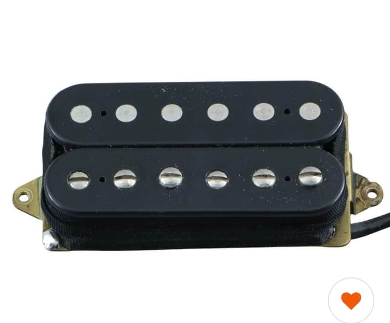 Dimarzio VHW91BKL F-Spaced Humbucker Bridge Guitar Pickup PU-10698 image 1