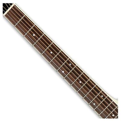 Takamine GN37CE Left-Handed A/E Guitar - Pearl White w/Gig Bag - B-Stock image 3