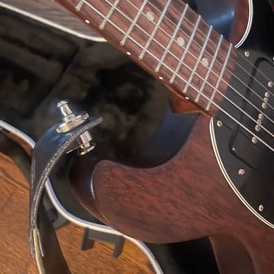 Gibson Les Paul Special Tribute DC 2019 - 2020 - Worn Brown w/ Gator Case, Upgraded Tuning Machines and Strap Locks image 5